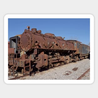 disused steam loco Magnet